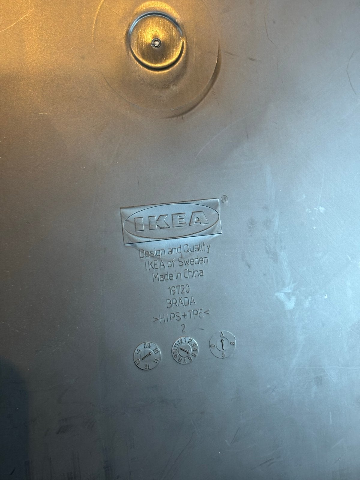 IKEA BRADA Laptop Standaard Zwart, Ophalen, Zo goed als nieuw, IKEA