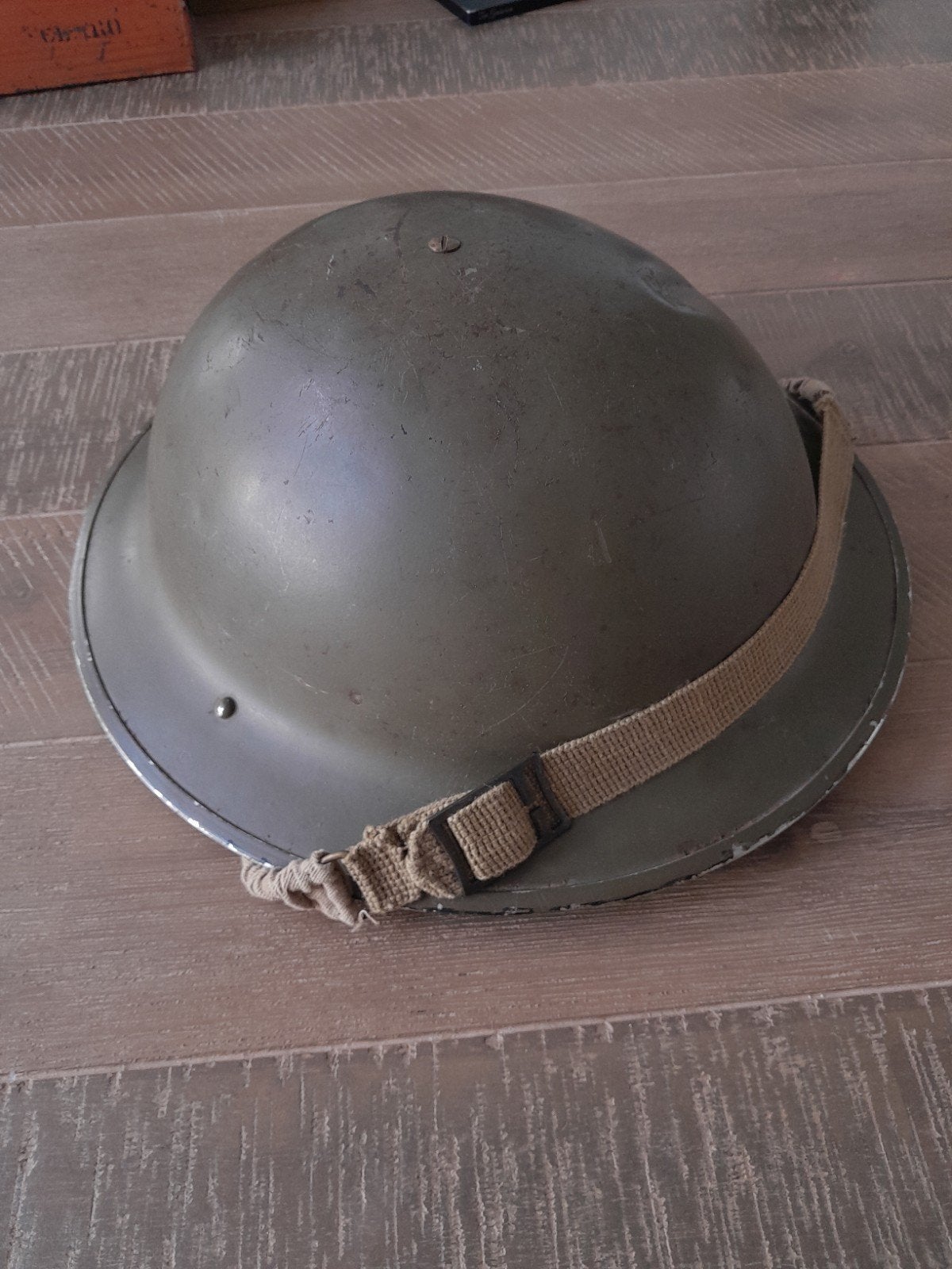 Canadese Mk.II (1940 C^), Ophalen of Verzenden, Landmacht, Engeland, Helm of Baret