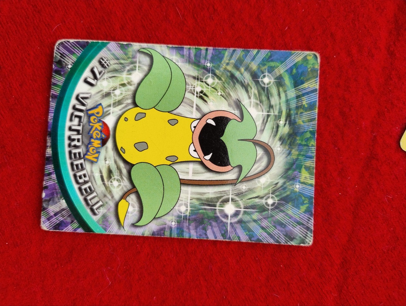 Pokémon Victreebel #71 Topps TV Animation Edition Kaart, Hobby en Vrije tijd, Verzamelkaartspellen | Pokémon, Ophalen of Verzenden