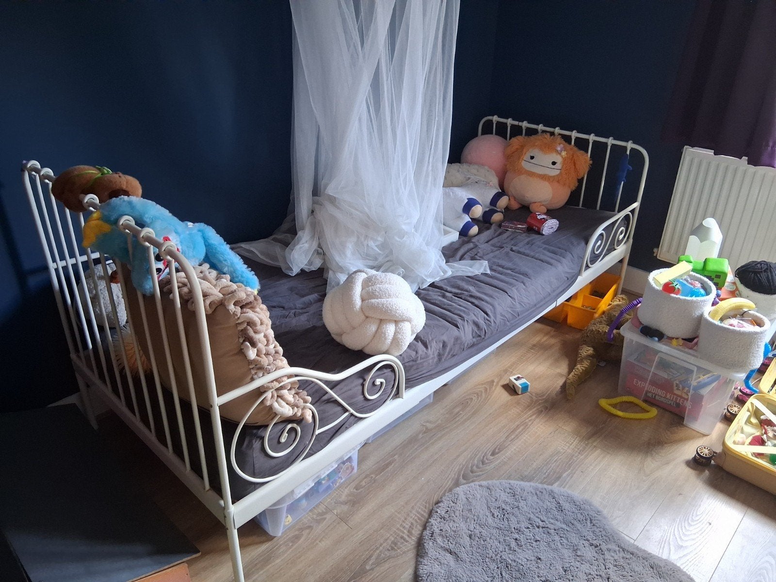Meegroeibed 90 x 200, gratis af te halen, Kinderen en Baby's, Ophalen, Gebruikt, 70 tot 85 cm, Matras