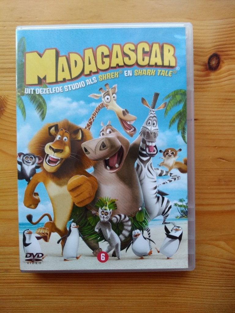 DVD's Madagascar en Ice Age, Alle leeftijden, Ophalen of Verzenden, Gebruikt, Amerikaans