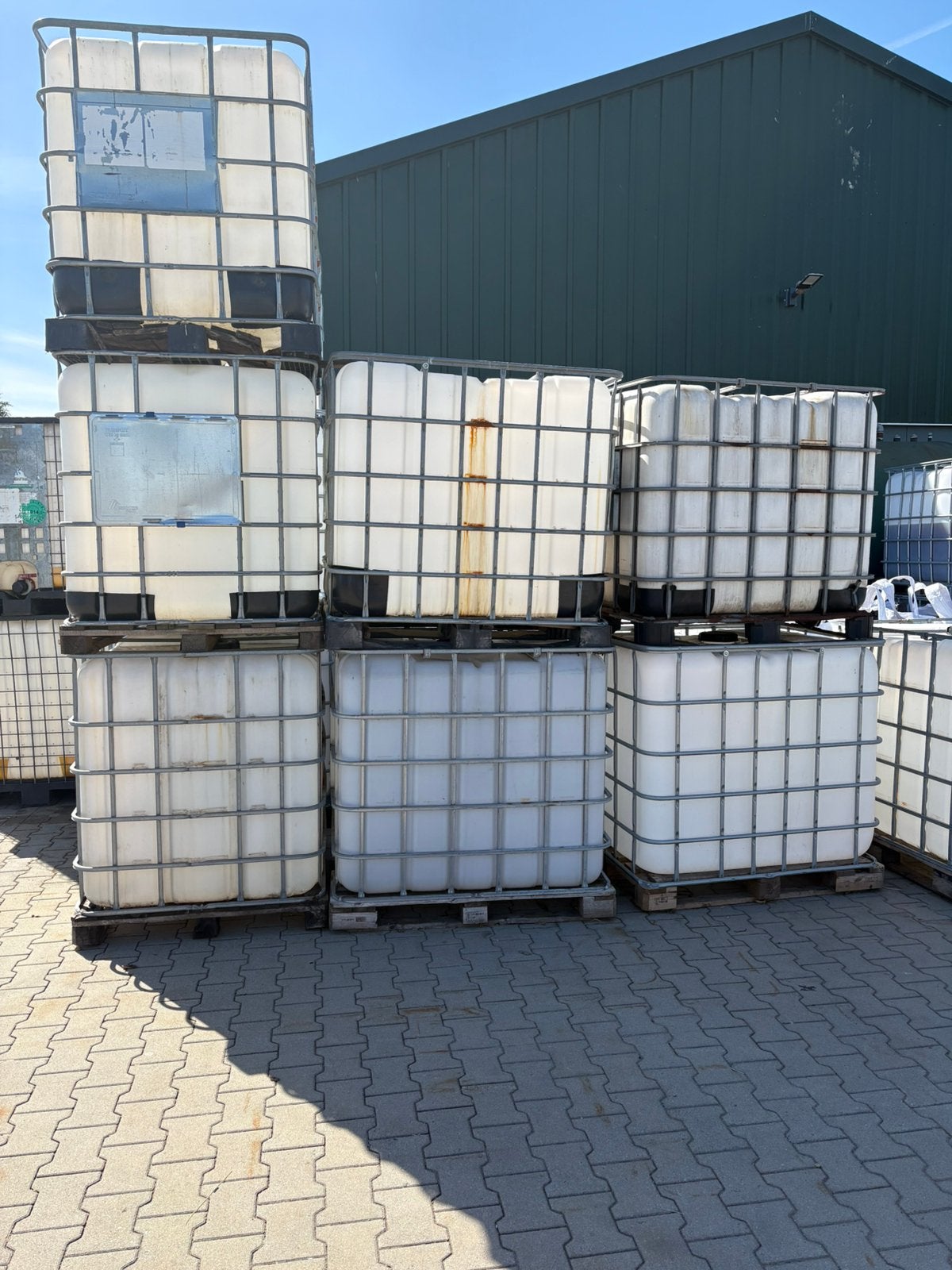 Ibc containers, 1000 ltr vaten, 150 liter of meer, Ophalen, Zo goed als nieuw