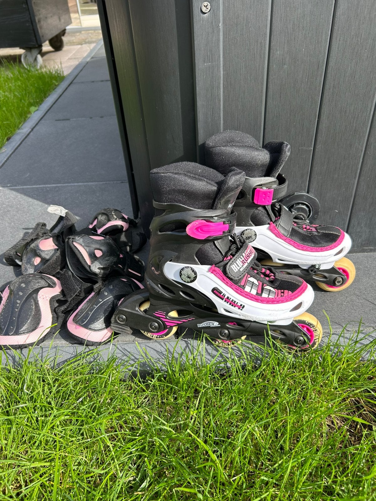 Skeelers verstelbaar maat 31-34, Kinderen, Inline skates 4 wielen, Ophalen, Overige merken