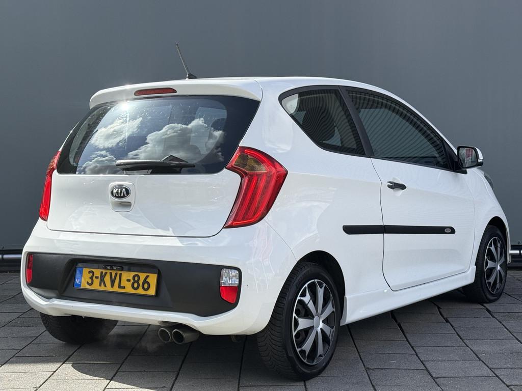 Kia Picanto BWJ 2013 | 1.0i 70PK Super Pack | CLIMA | NAVI |, Auto's, Kia, Voorwielaandrijving, Euro 5, Stof, Gebruikt