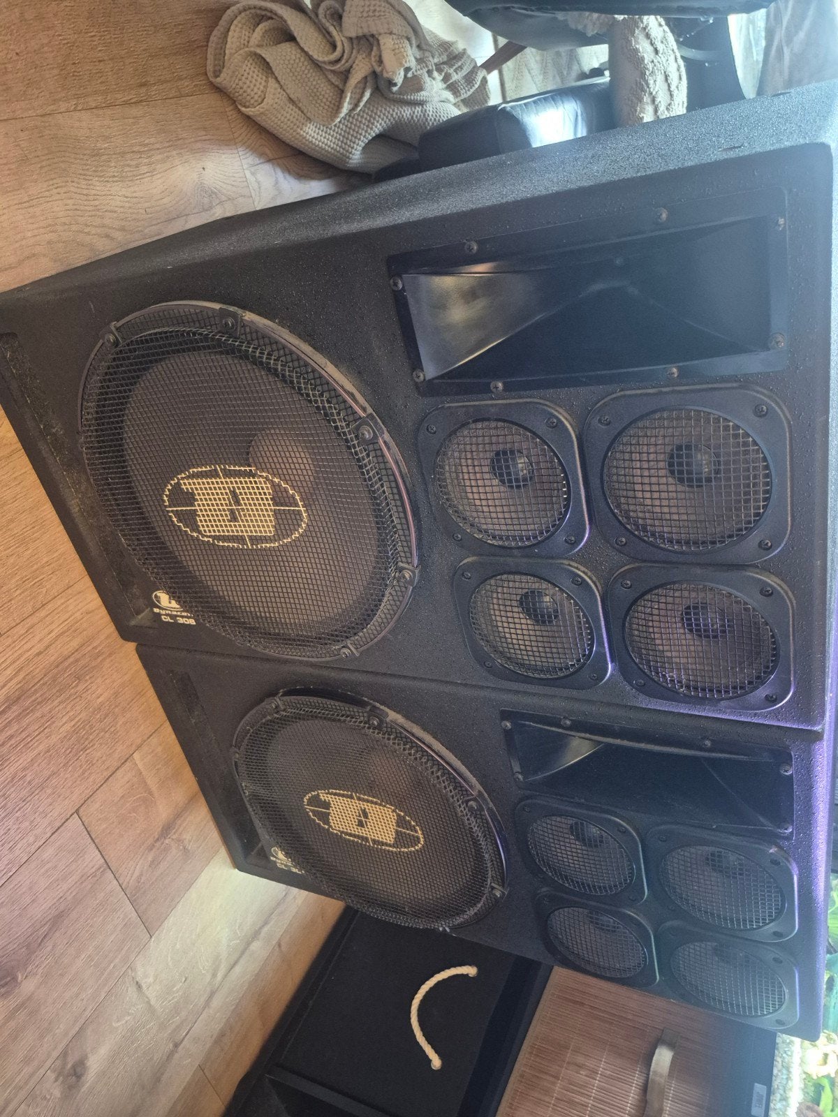 2x Dynacord cl 308 Speakers, Audio, Tv en Foto, Luidsprekers, Ophalen of Verzenden, Overige merken