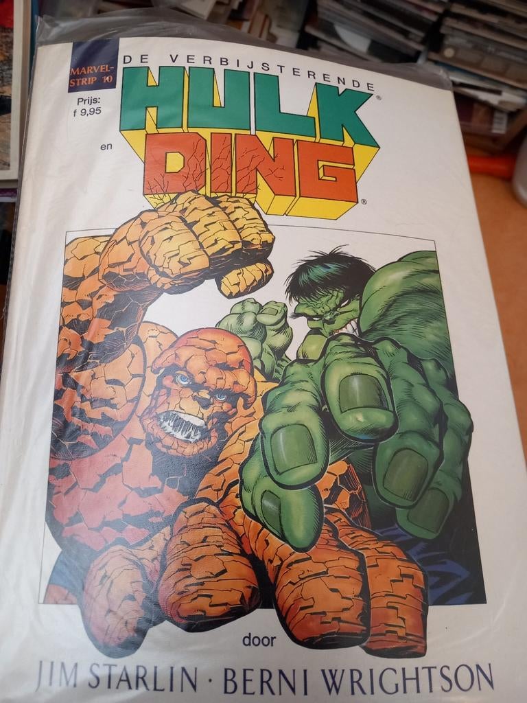 Hulk en Dinges. Berni Writhson. Perfecte staat., Eén comic, Ophalen of Verzenden, Zo goed als nieuw, Amerika