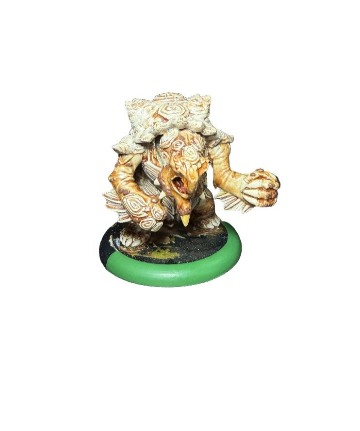 Warmachine Hordes Minions Gatorman Ironback Spitter, ., Warhammer, Ophalen of Verzenden, Zo goed als nieuw