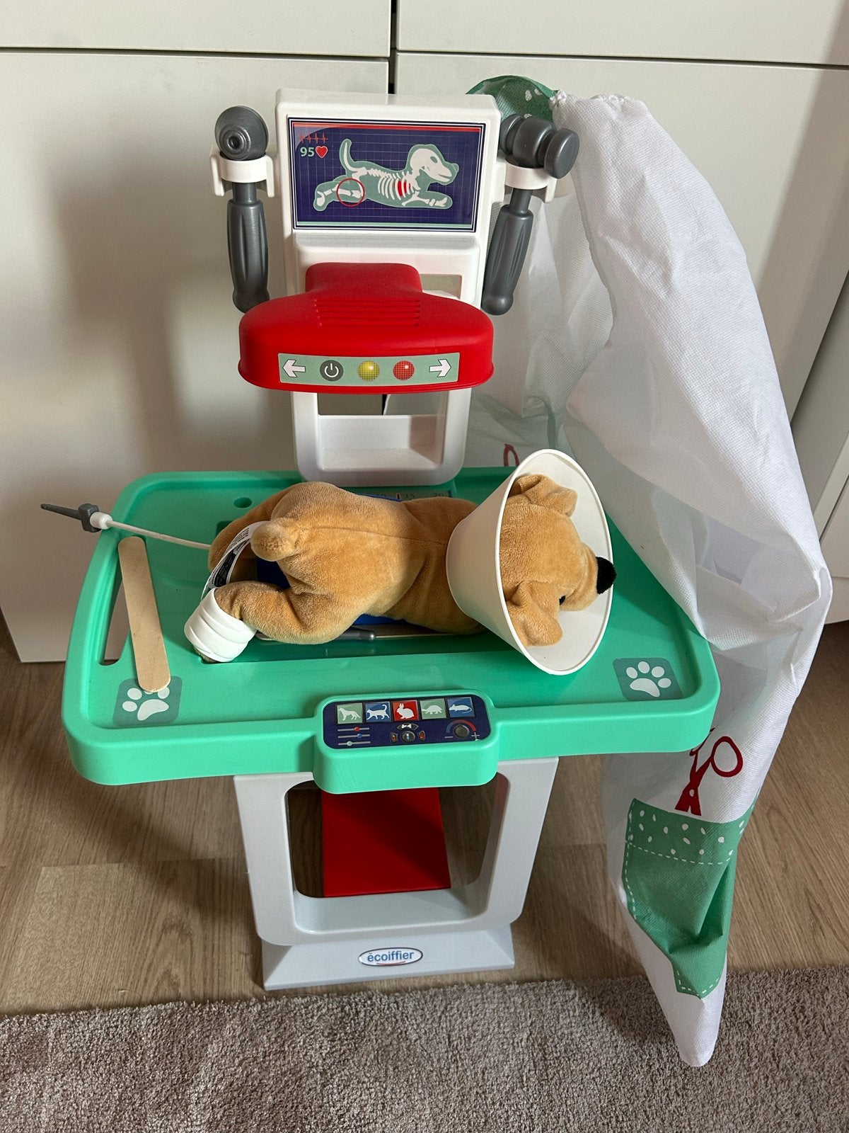 Ecoiffier Dierenarts Speelset met knuffel, Ophalen, Gebruikt, Jongen of Meisje