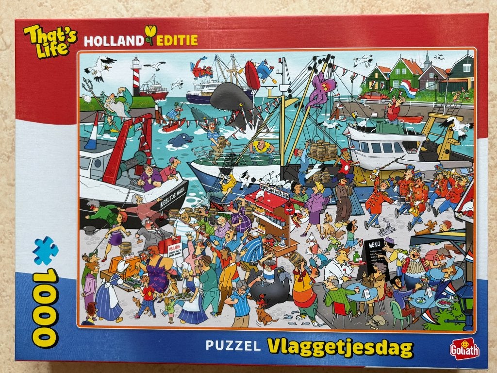1x That'Life Holland Editie en 2x City Edition 1000 st., Hobby en Vrije tijd, Ophalen of Verzenden, 500 t/m 1500 stukjes, Zo goed als nieuw
