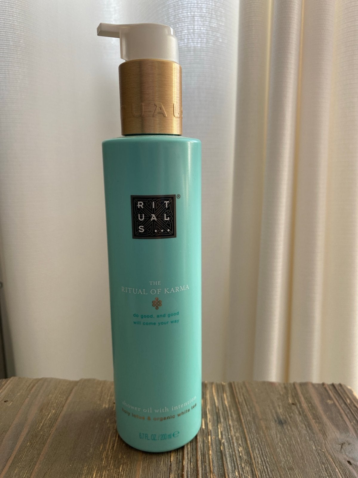 Rituals The Ritual of Karma Doucheolie 200ml, Ophalen of Verzenden, Nieuw, Bad & Douche