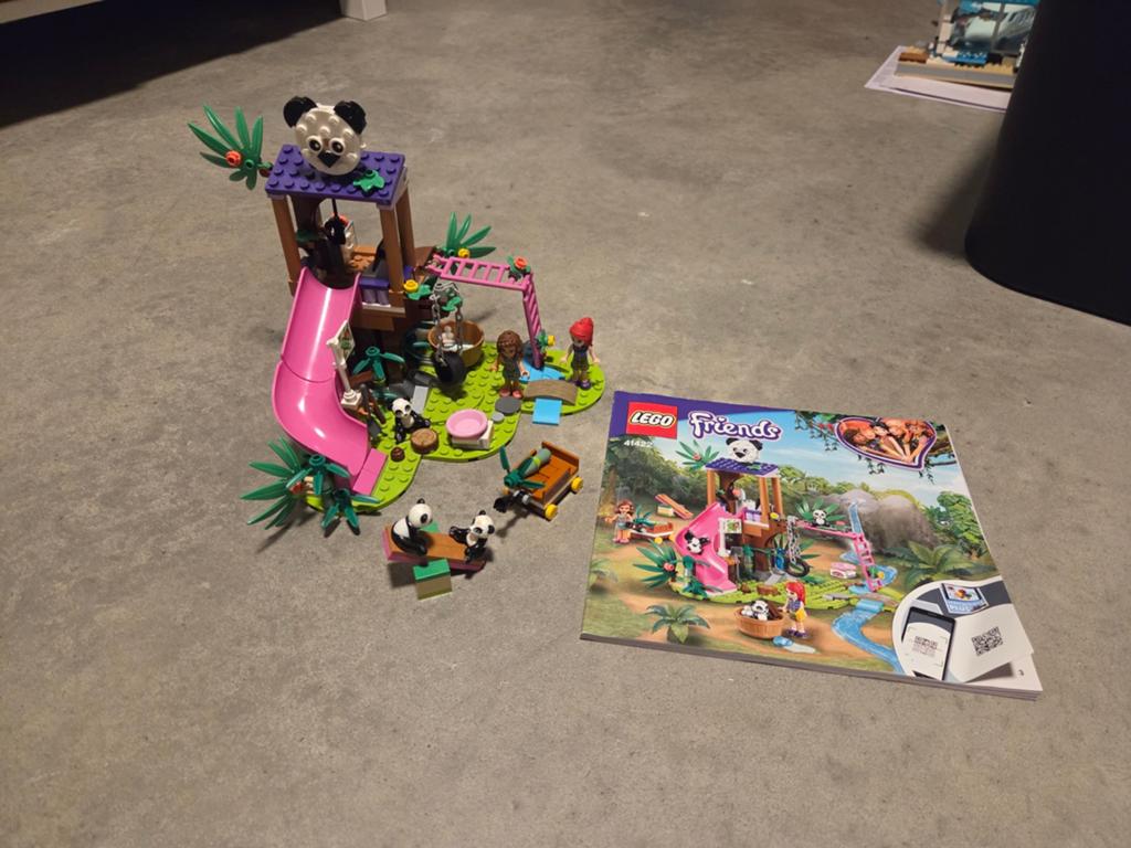 Lego Friends 41422 Panda's Boomhut Compleet (zonder doos), Ophalen, Compleet, Gebruikt, Lego