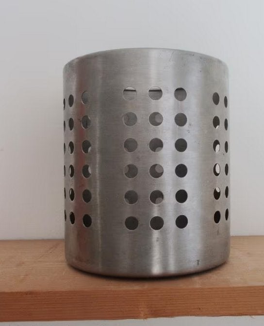 Ikea metalen afdruipbeker of pollepelhouder, Oosterveldweg 15, 7274 DZ, Ophalen of Verzenden, Zo goed als nieuw, Metaal