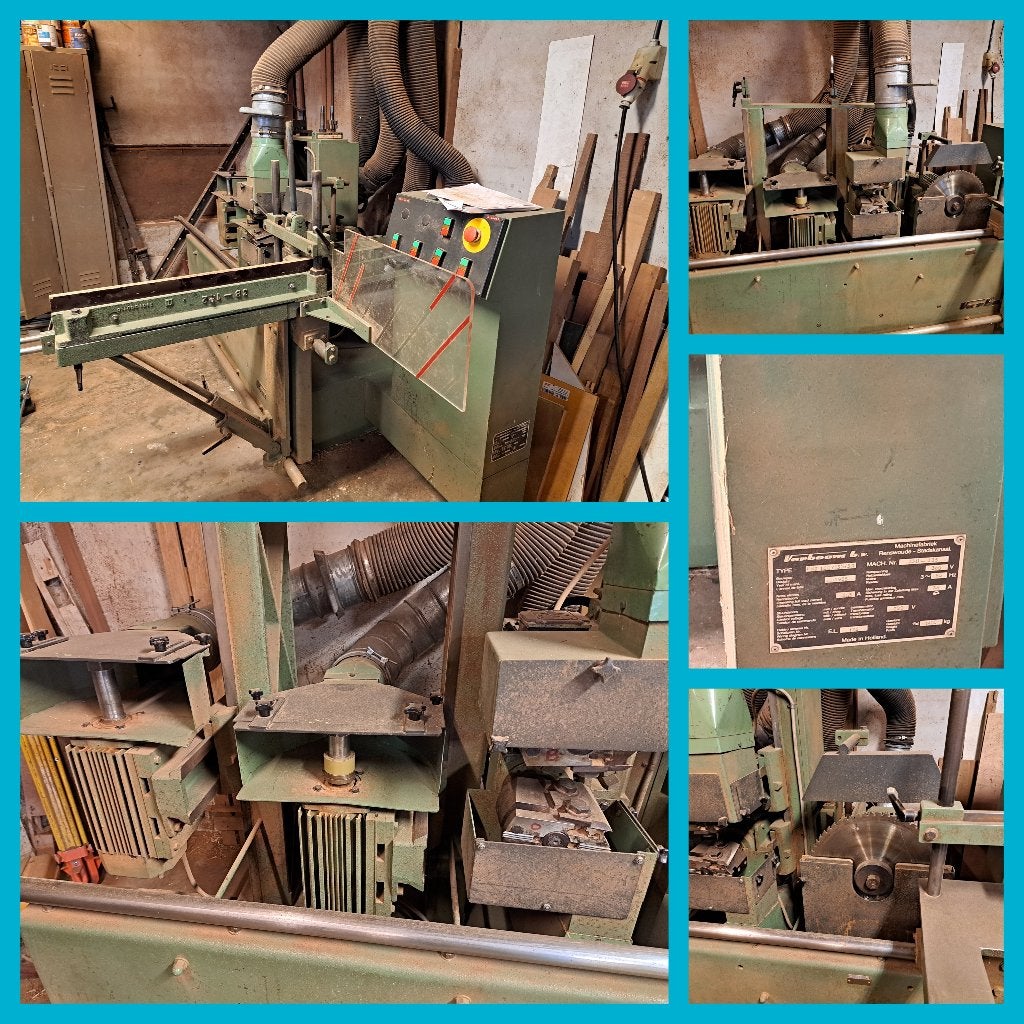 Pennebank Verboom, 4 assig met snijgereedschap, Doe-het-zelf en Verbouw, Ophalen, Gebruikt, Onbekend, 70 mm of meer