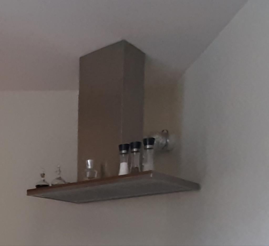 Afzuigkap blokmodel, Ophalen of Verzenden, Gebruikt, Vrijstaand, 200 tot 400 m³ per uur