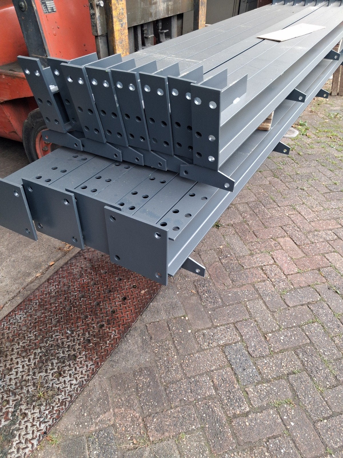 Loods Spanten Garage 5.5m breed op 9m Vergunningsvrij !, Doe-het-zelf en Verbouw, Metalen, Ophalen, Nieuw, IJzer