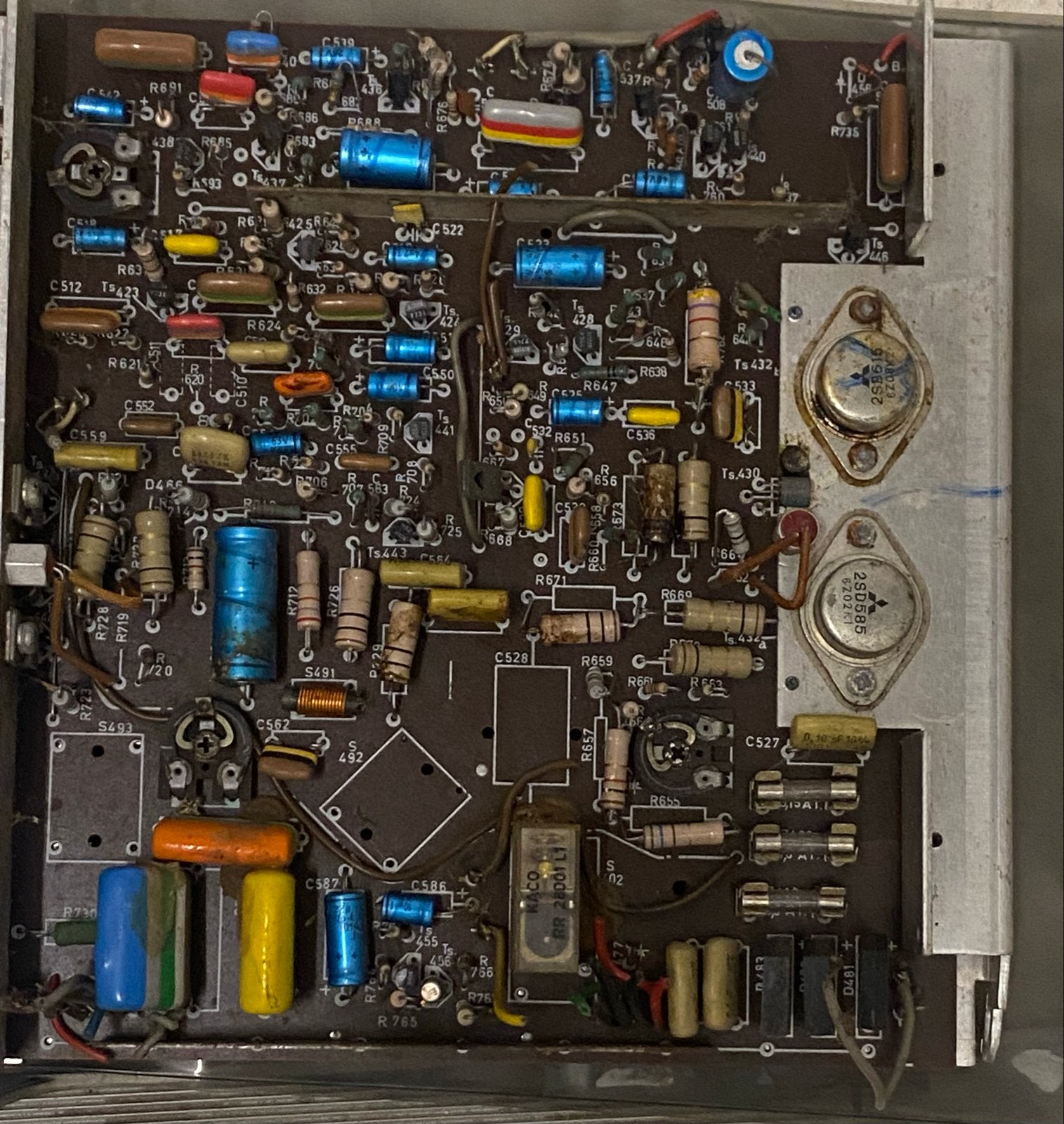 Philips MFB Interne Versterker Module, Audio, Tv en Foto, Luidsprekers, Ophalen of Verzenden, Gebruikt, Minder dan 60 watt, Overige merken