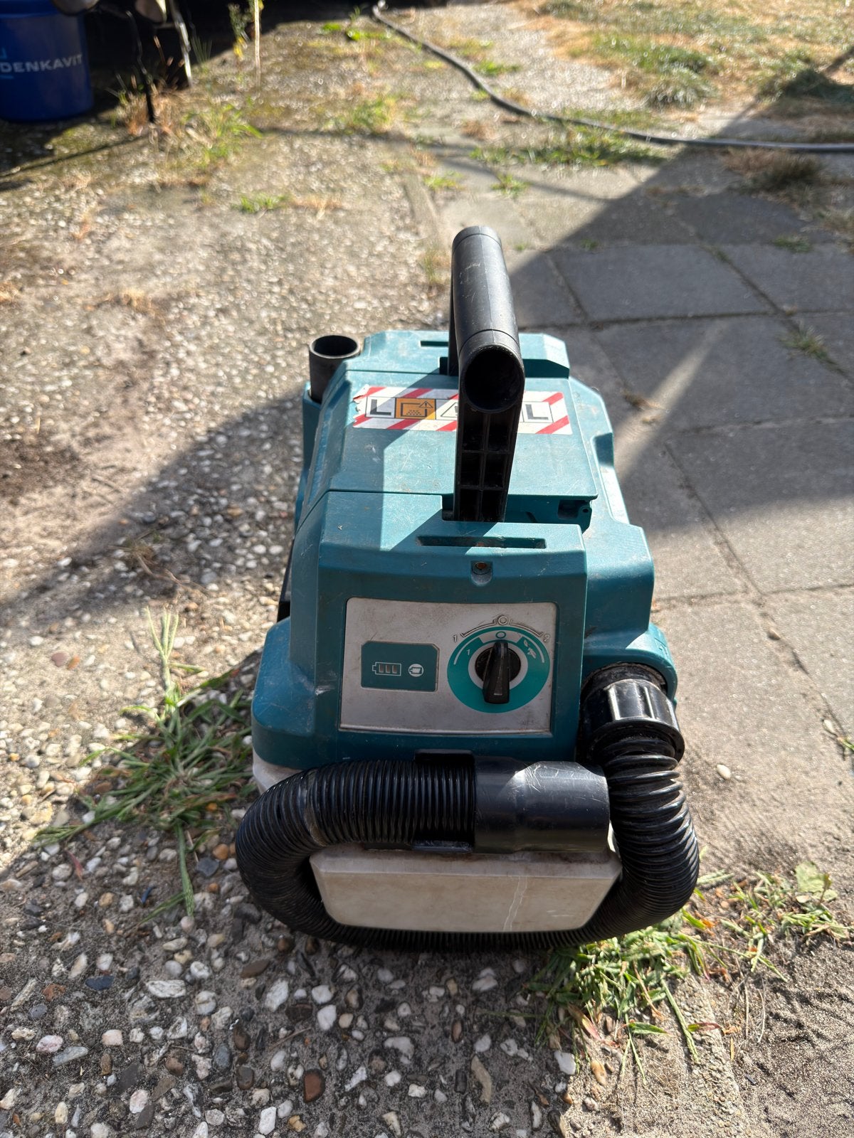 Makita DVC750L 18V Industriële Stofzuiger - Gebruikt, Gebruikt, Draadloos, Ophalen of Verzenden, Industriële stofzuiger