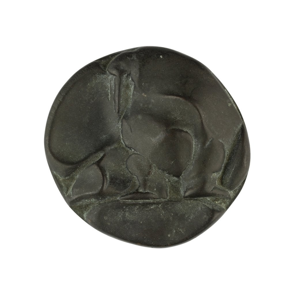 BRONZEN PENNING Geer Steyn JAARPENNING 1999 WALRUS, Postzegels en Munten, Penningen en Medailles, Verzenden, Brons, Nederland
