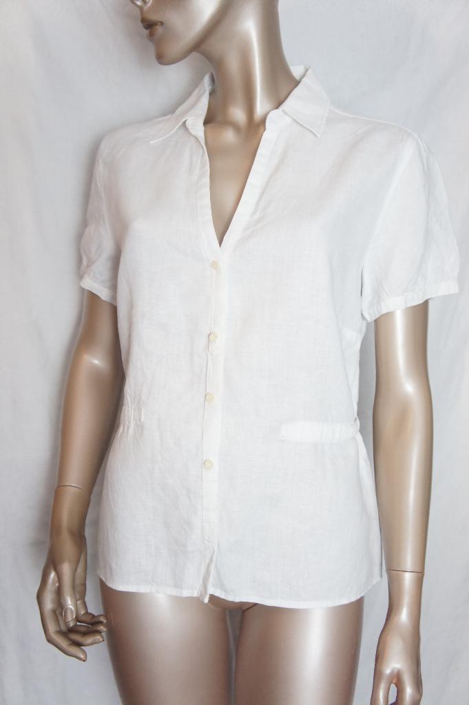 MARCO POLO blouse maat 40 LINEN, Kleding | Dames, Verzenden, Zo goed als nieuw, Maat 38/40 (M), Wit
