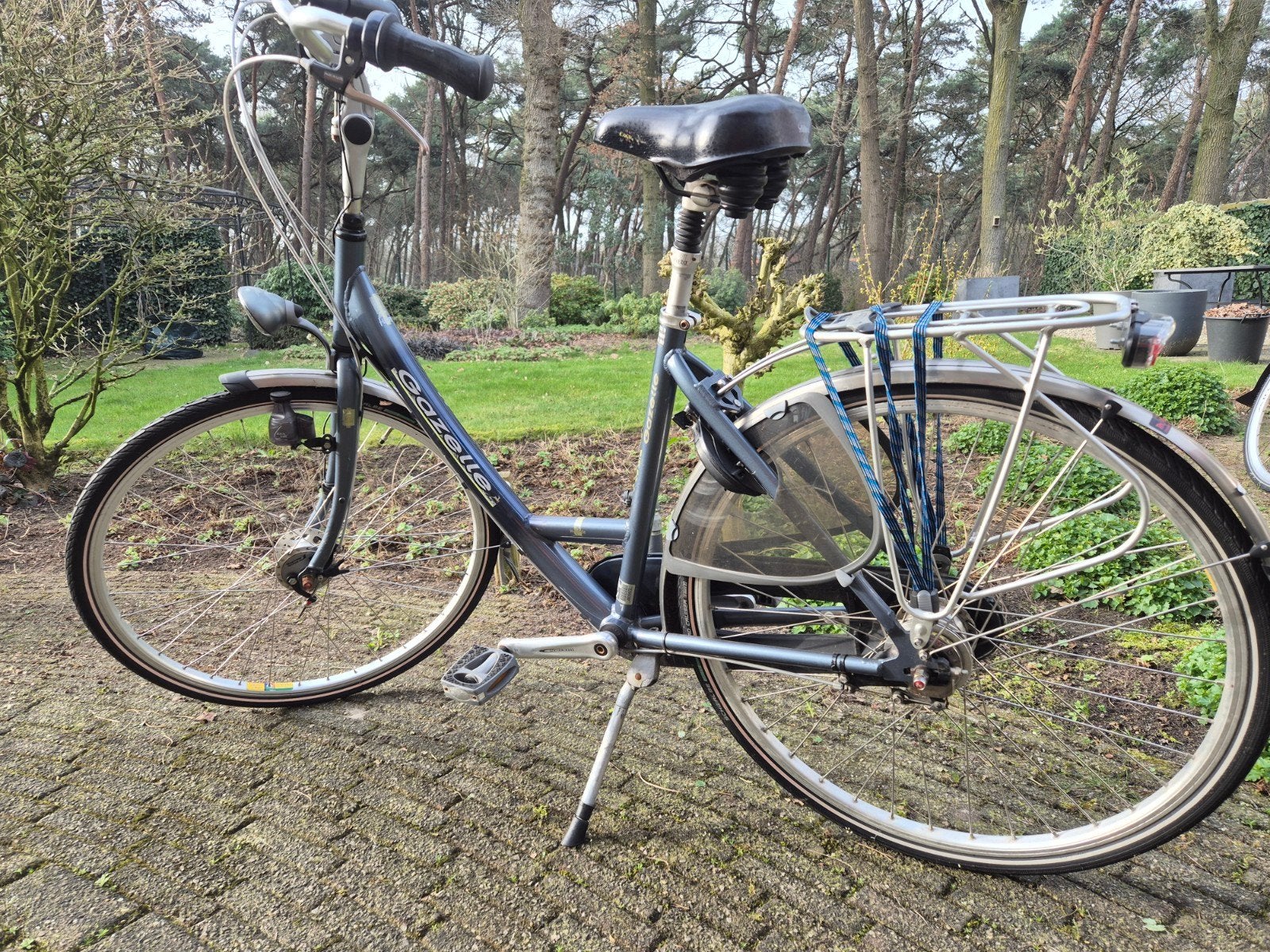 Gazelle damesfiets - Gebruikt, goede staat, Ophalen, Gebruikt, Velgrem, Versnellingen