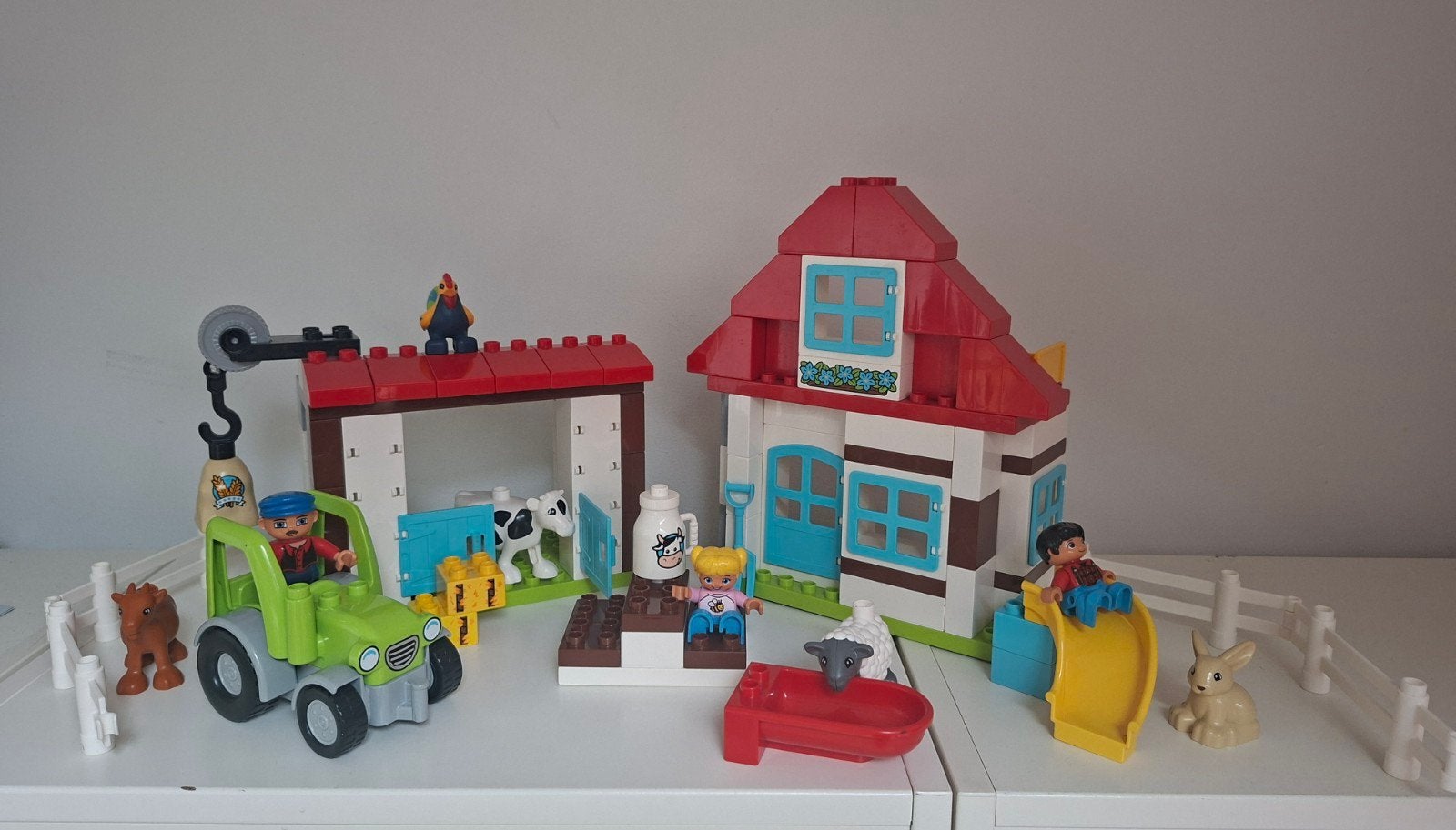 Duplo Boerderij set, Ophalen of Verzenden, Gebruikt, Inclusief minifiguren, Duplo