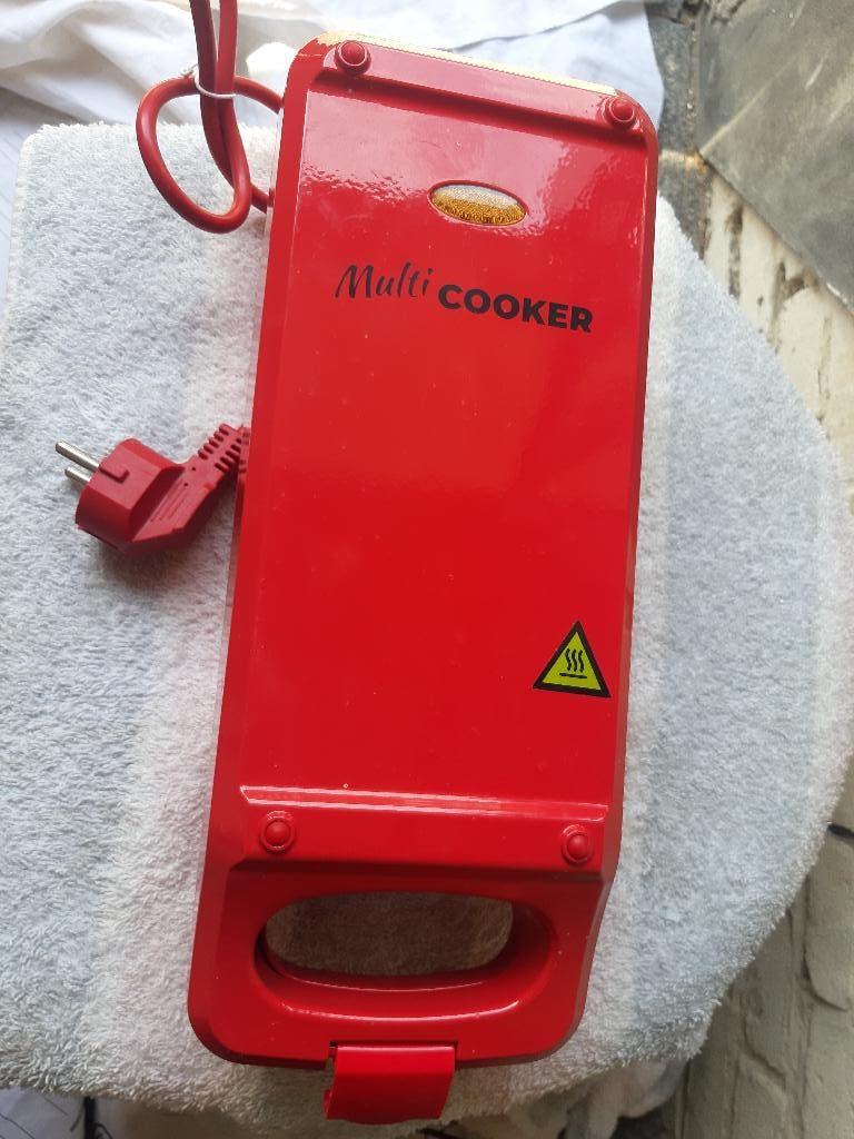 Red Copper, 5 Minute Chef, Kookplaat – Cooking Plate – Mini, Witgoed en Apparatuur, Contactgrills, Zo goed als nieuw, Uitneembare platen