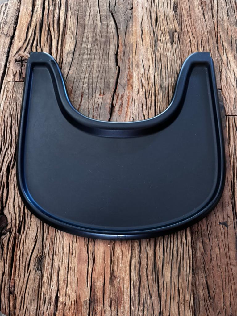Stokke tafelblad zwart, Tripp Trapp stoel, Ophalen of Verzenden, Gebruikt, Meegroeistoel
