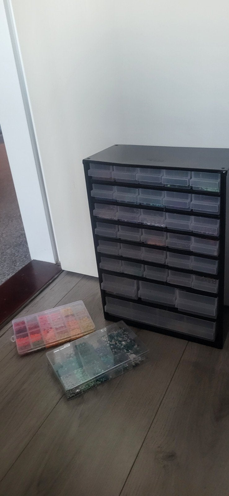 Kralen opbergsysteem met 30 lades, Ophalen, Zo goed als nieuw, Overige typen