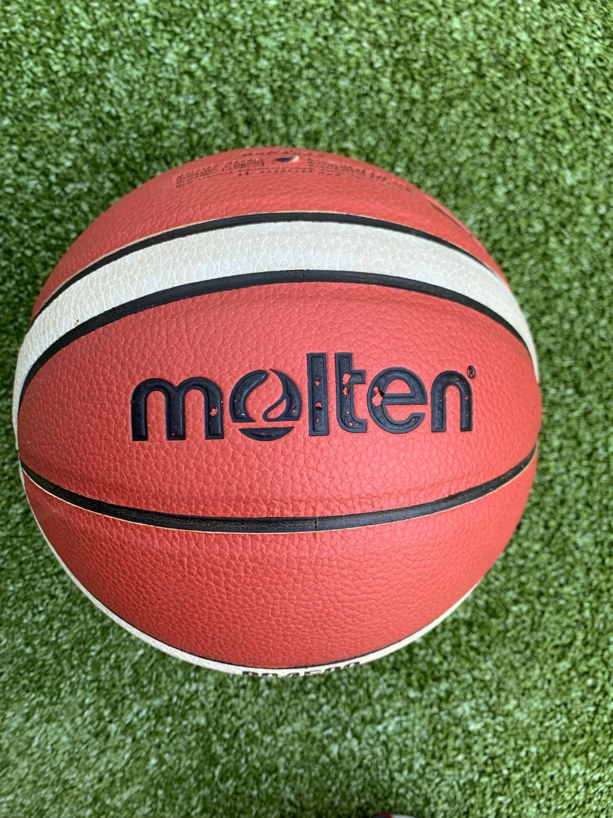 Molten BG4500 Competitie Basketbal - maat 5, Ophalen of Verzenden, Zo goed als nieuw, Bal