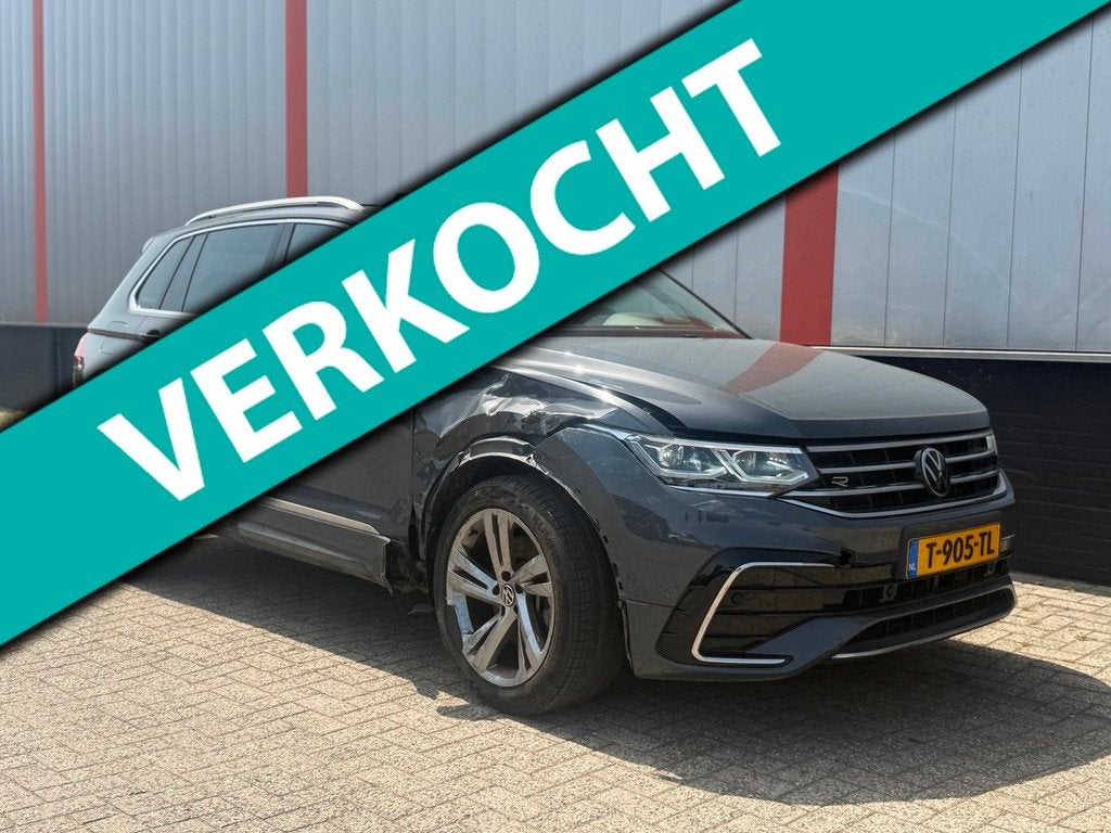 Volkswagen Tiguan 1.4 TSI eHybrid R-Line, Auto diversen, Schadeauto's, Automaat, Volkswagen, 1395 cc, Hybride Elektrisch/Benzine