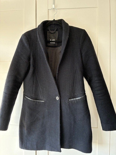 Denham jas dames M, Maat 38/40 (M), Denham, Zwart, Ophalen of Verzenden