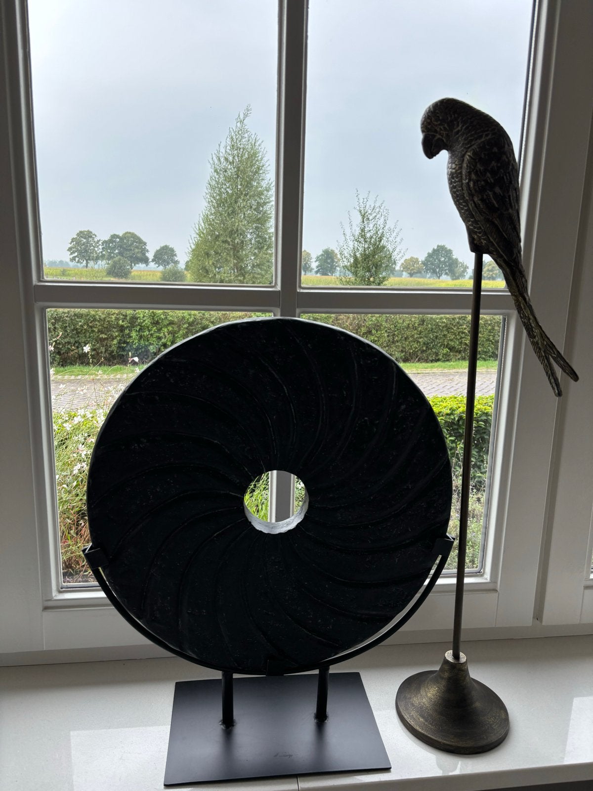 Ornamenten set, hotelchique, light & living, Huis en Inrichting, Zwart, Ophalen of Verzenden, Zo goed als nieuw, Metaal
