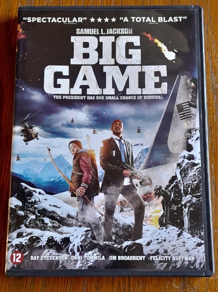 Big game dvd zgan, Alle leeftijden, Ophalen of Verzenden, Zo goed als nieuw