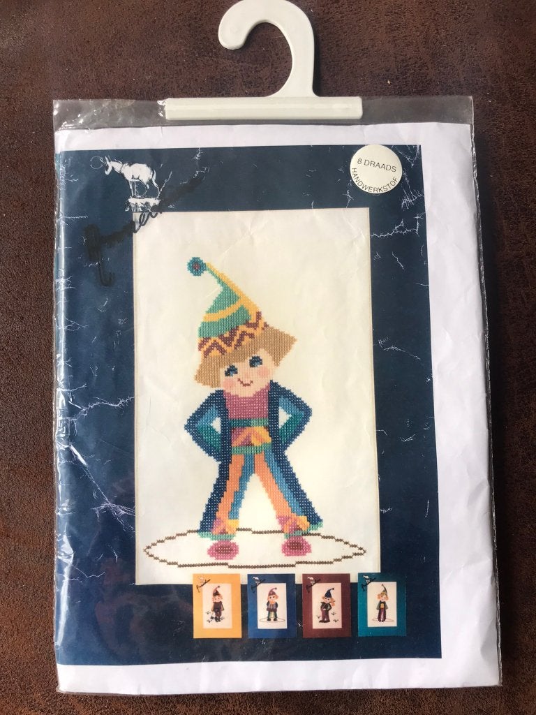 Compleet borduurpakket Annechine nr.A106 met dmc garen, Hobby en Vrije tijd, Ophalen of Verzenden, Nieuw, Handborduren, Borduurpakket