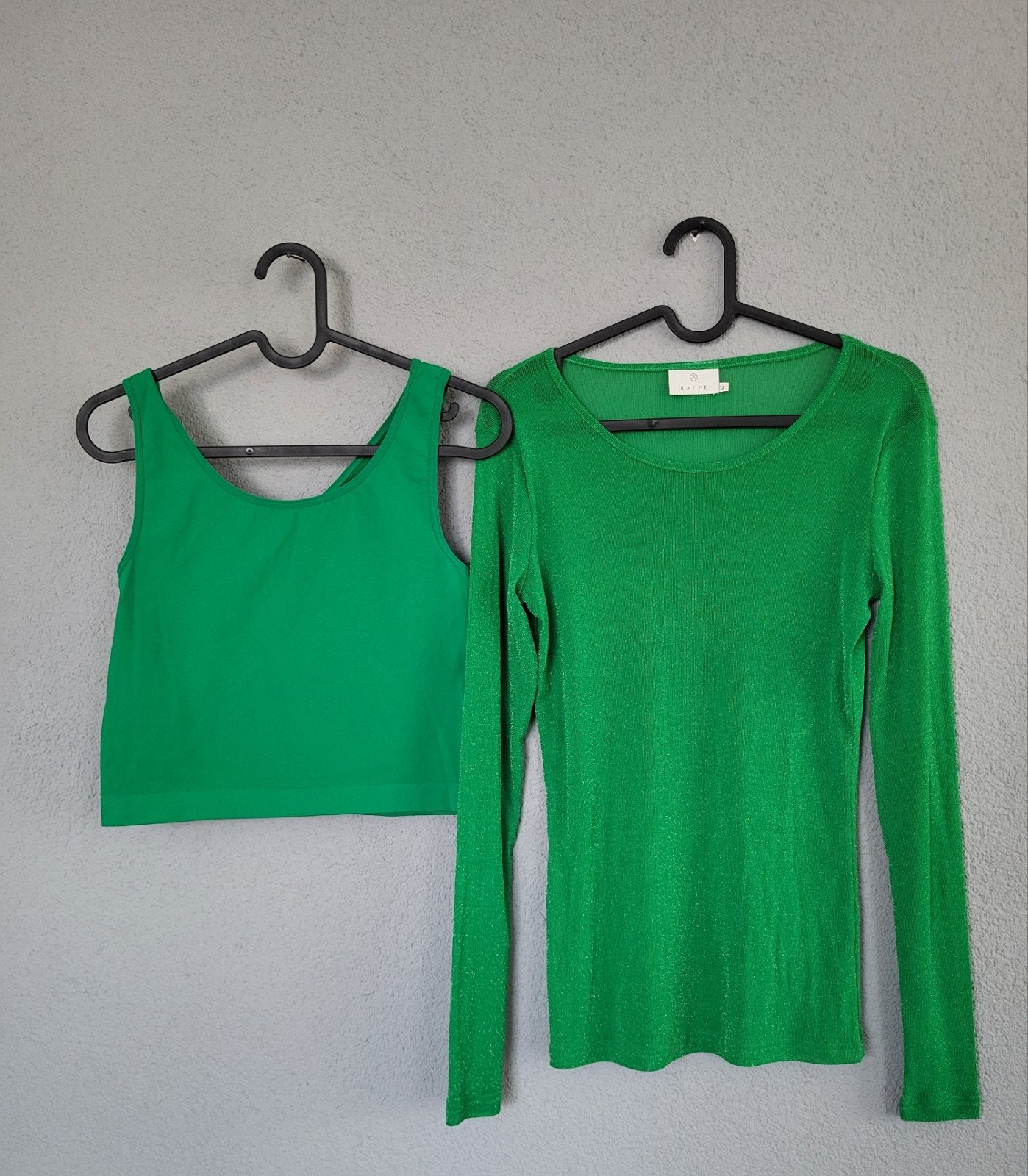 Kaffe + H&M mesh glitter set maat S/M, Kleding | Dames, Verzenden, Kaffe, Nieuw, Lange mouw
