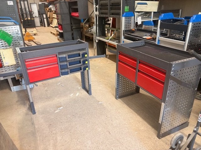 Bedrijfswagen inrichting SET (1176) €399, Ophalen, Zo goed als nieuw, Info@laaiin.nl, Laaiin
