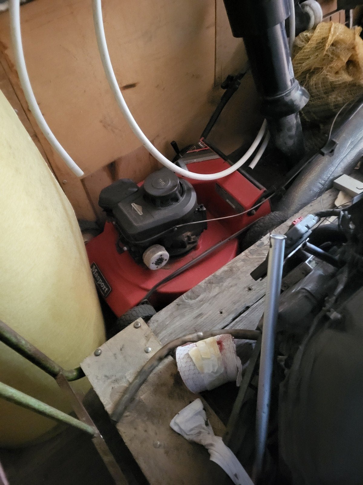 Masport Benzine Grasmaaier - Krachtig en Betrouwbaar, Cirkelmaaier, Gebruikt, Masport, Ophalen of Verzenden
