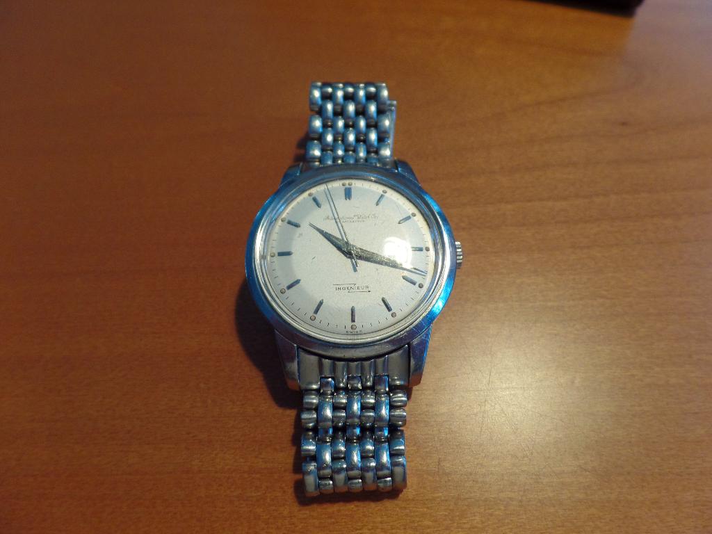 IWC Ingenieur ref 666AD met doos 1955, Sieraden, Tassen en Uiterlijk, Horloges | Heren, Overige merken, Staal, Gebruikt, Staal
