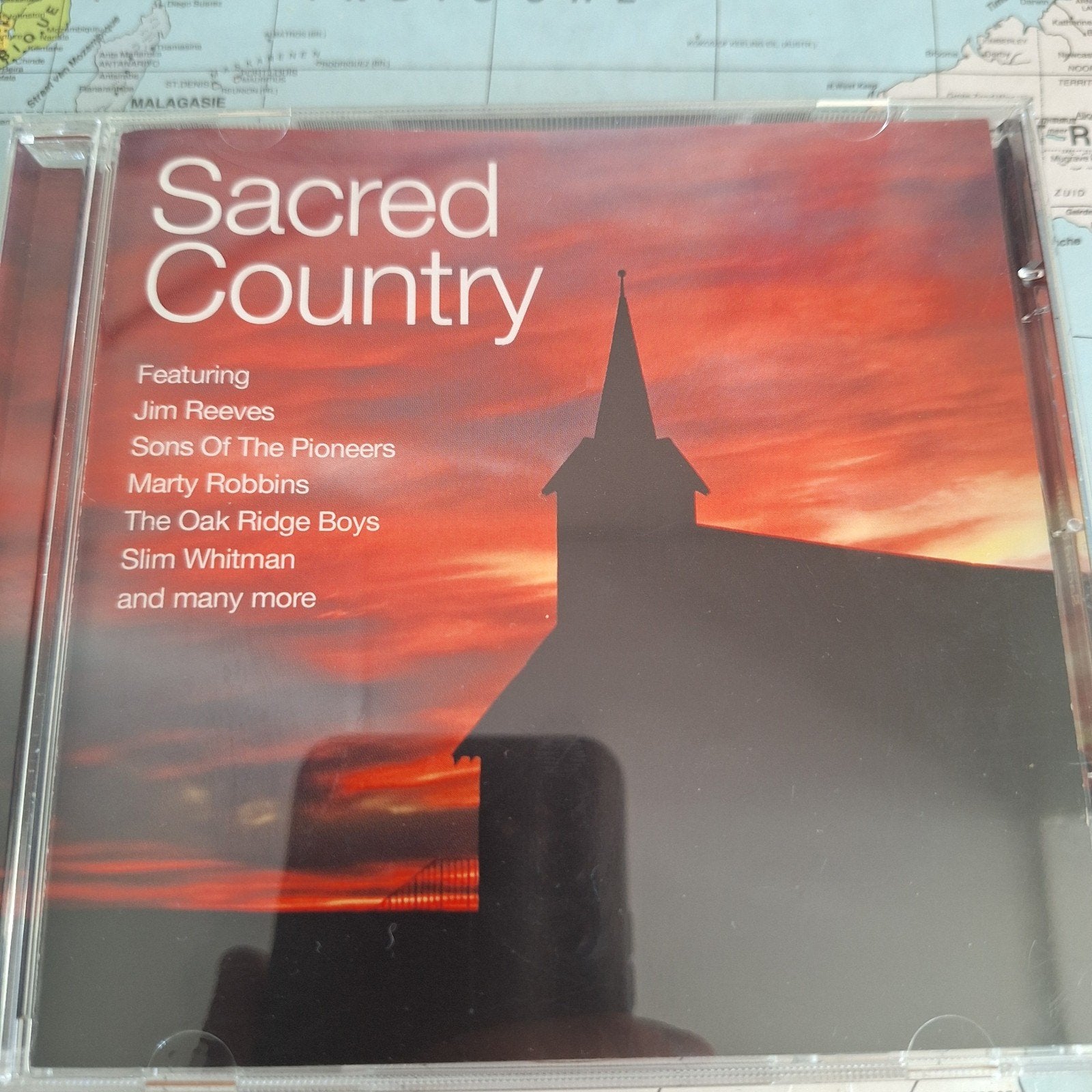 Sacred Country CD - Diverse Artiesten, Ophalen of Verzenden, Gebruikt, Verzamelalbum, Country