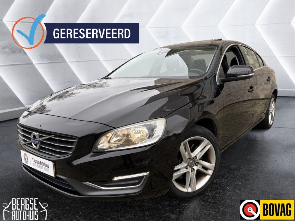 Volvo S60 T5 2.5 SUMMUM 254PK AUT. DAKJE NAVI CRUISE, Automaat, 0 cilinders, Gebruikt, Zwart