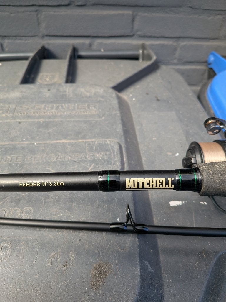 feeder vissen, Watersport en Boten, Hengelsport | Witvissen, Ophalen, Gebruikt, Complete set