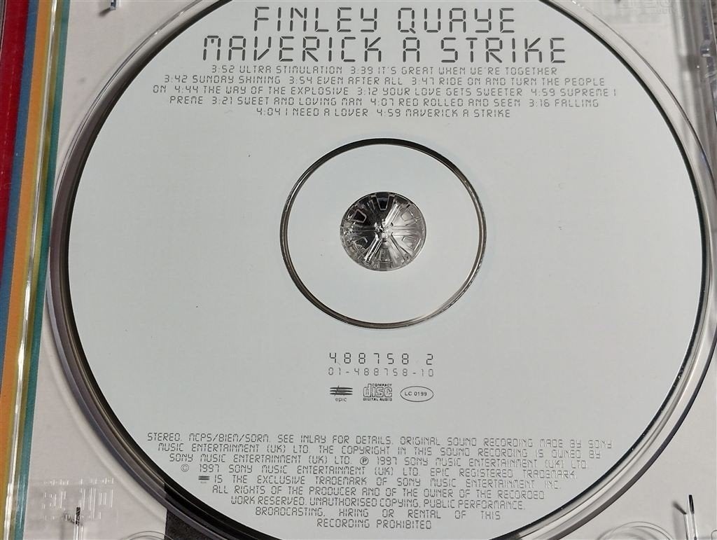 Finley Quaye - Maverick A Strike, Ophalen of Verzenden, Zo goed als nieuw