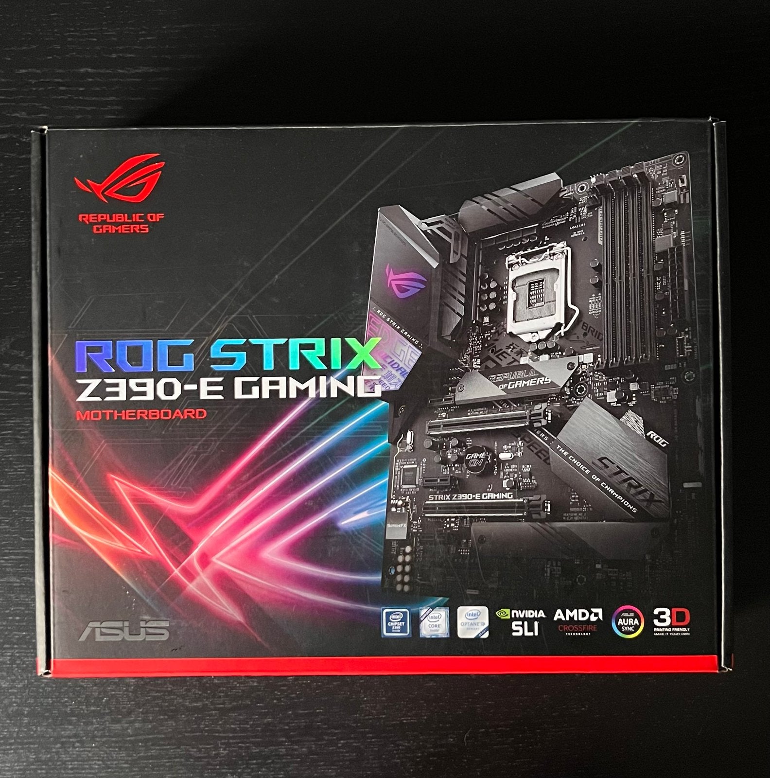 ASUS ROG STRIX Z390-E GAMING Moederbord (LGA1151), Computers en Software, Ophalen of Verzenden, Zo goed als nieuw, Intel, DDR4