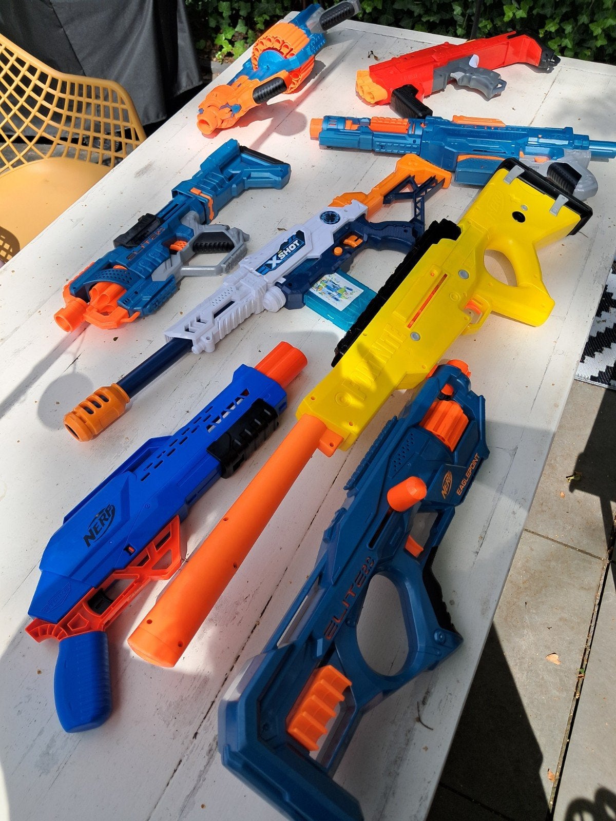 Grote Nerf en X-Shot Blaster Collectie - Diverse Modellen, Ophalen, Zo goed als nieuw
