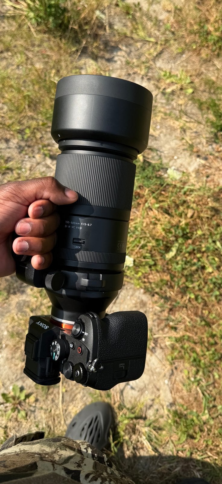 Tamron 150-500mm f/5-6.7 voor Sony E-mount (In topstaat), Sony E-mount, Gebruikt, Sony, Telelens