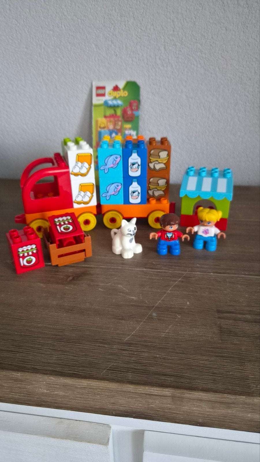 LEGO Duplo Mijn Eerste Vrachtwagen met Voedsel, Kinderen en Baby's, Speelgoed | Duplo en Lego, Compleet, Overige thema's, Ophalen of Verzenden