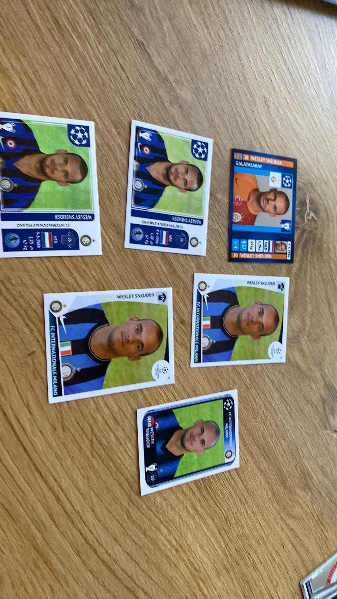Panini wesley sneijder, Verzamelen, Sportartikelen en Voetbal, Ophalen of Verzenden, Zo goed als nieuw, Buitenlandse clubs, Poster, Plaatje of Sticker