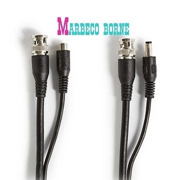 Verlengkabel, Camerakabel voor camera bewaking 10 meter, 10 meter of meer, Nedis, Nieuw, Info@marbeco.nl