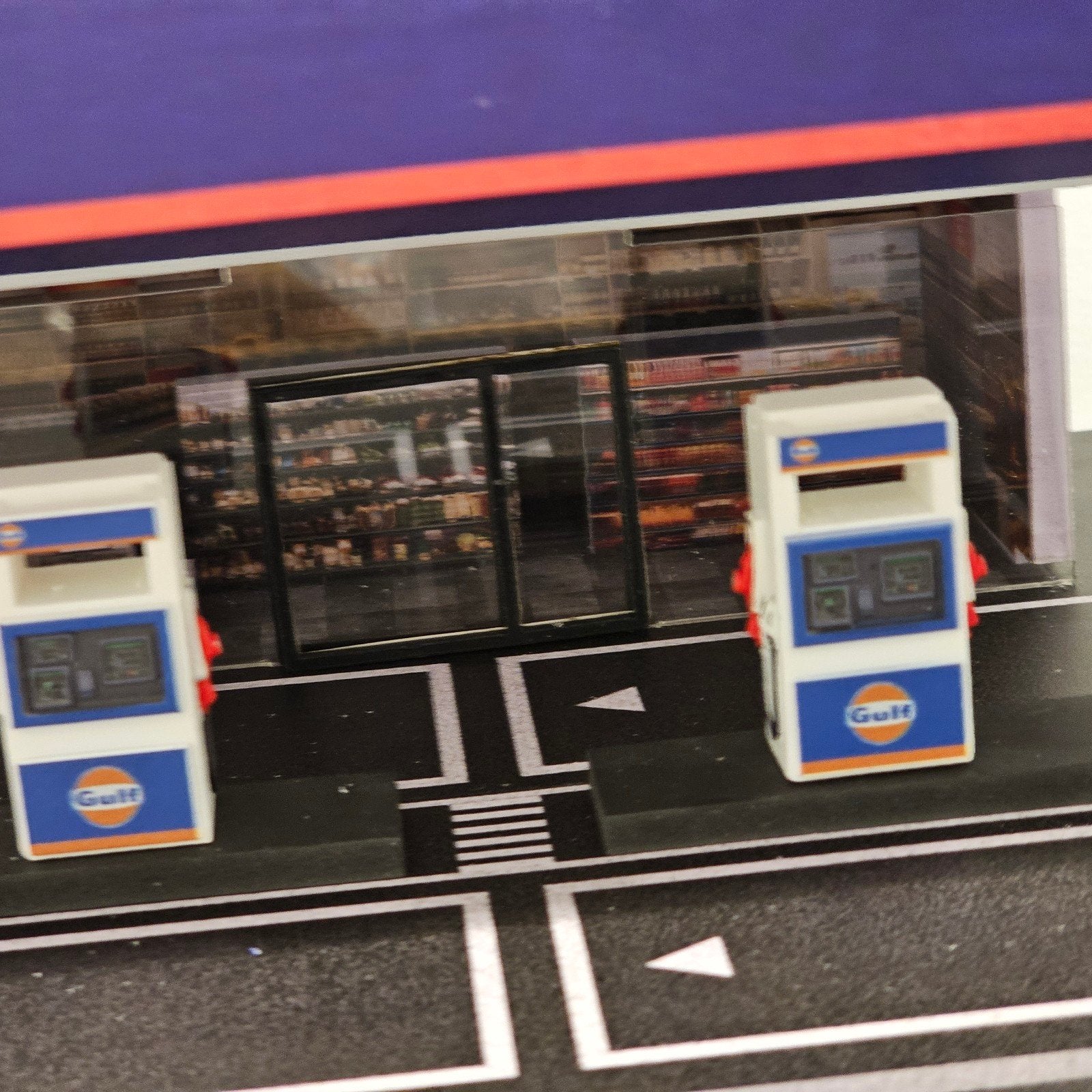 MetLight Gulf Store Benzinepomp Model, Overige merken, 1:50 of kleiner, Onbekend, Nieuw