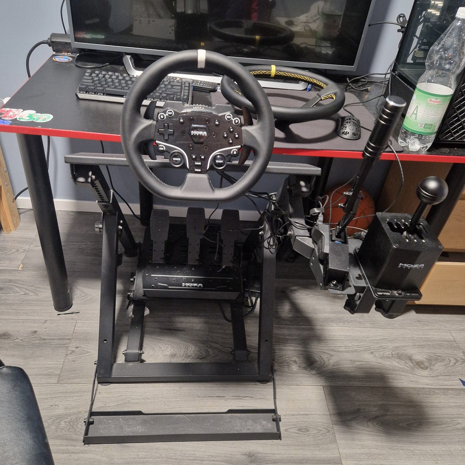 SIM RACING MOZA R5 SET, Ophalen, 1 speler, Racen en Vliegen, Zo goed als nieuw